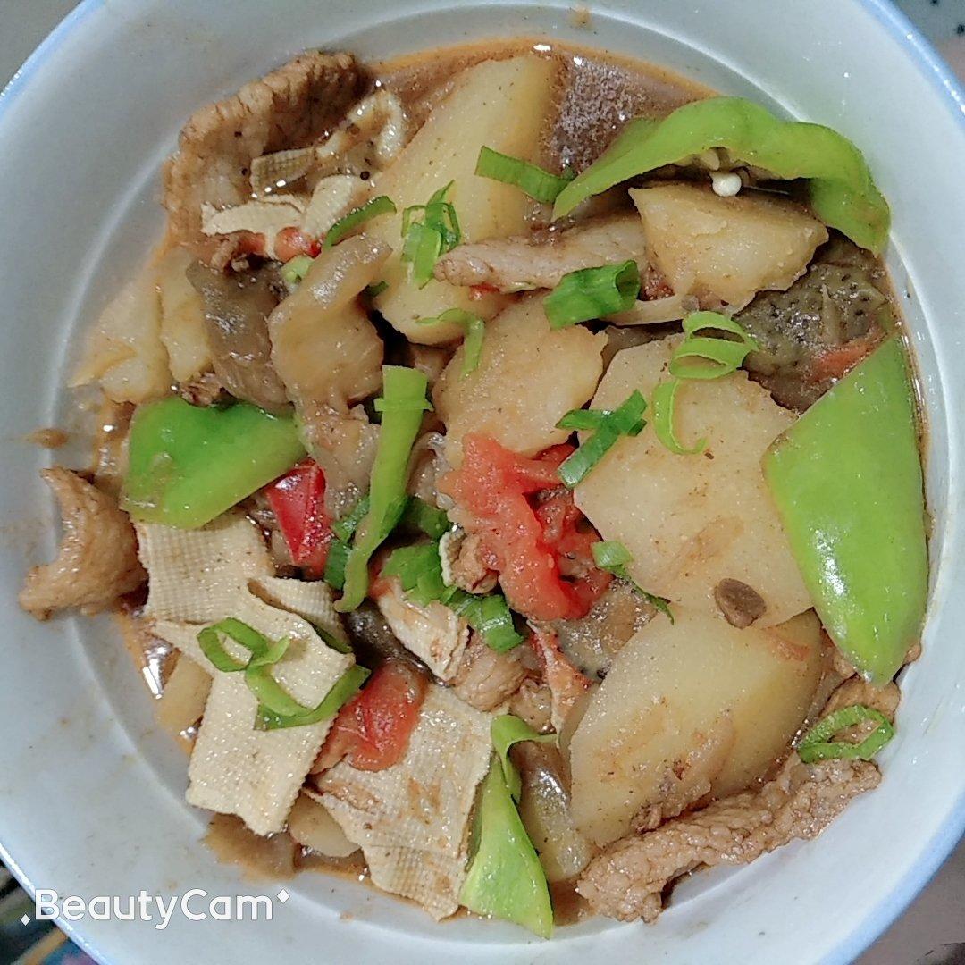 土豆炖茄子