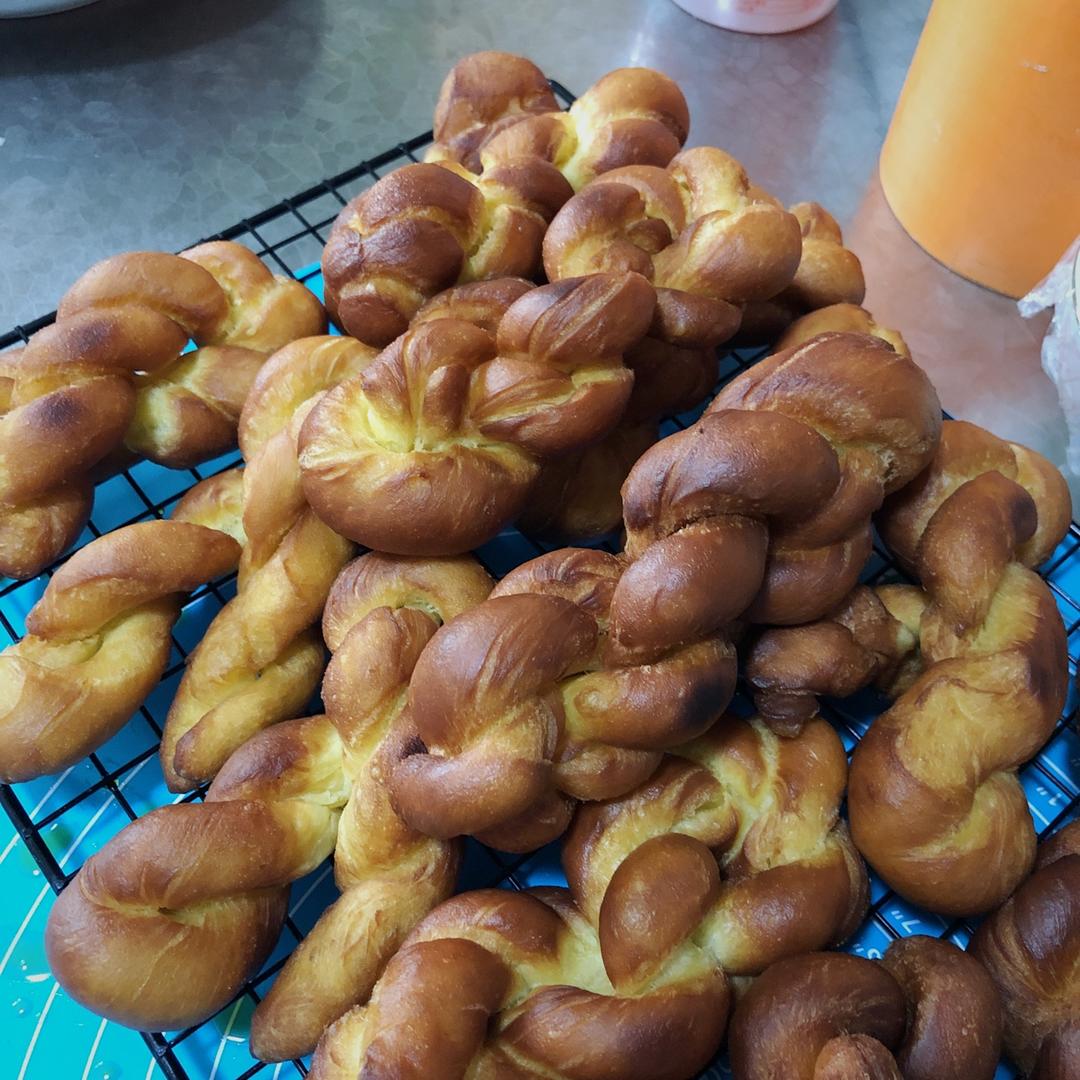 超级松软的奶香麻花