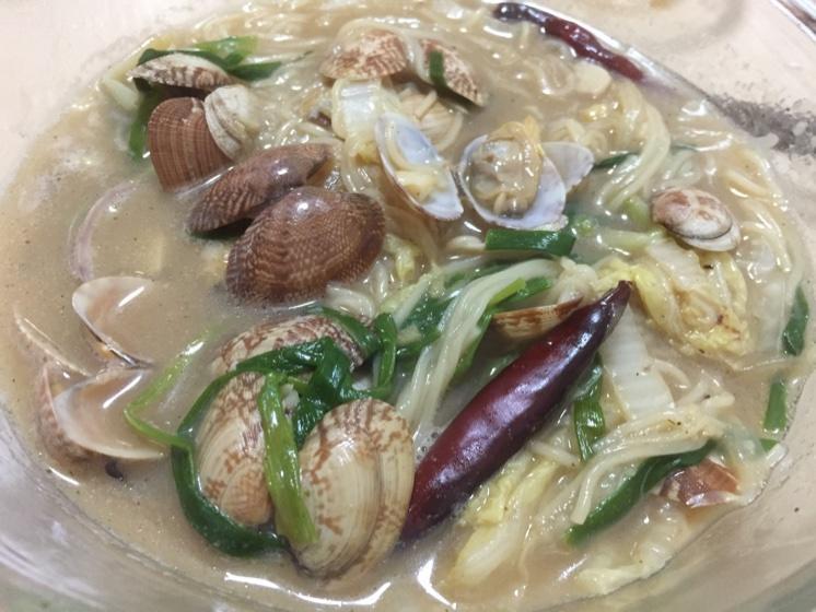 蛤蜊烧面
