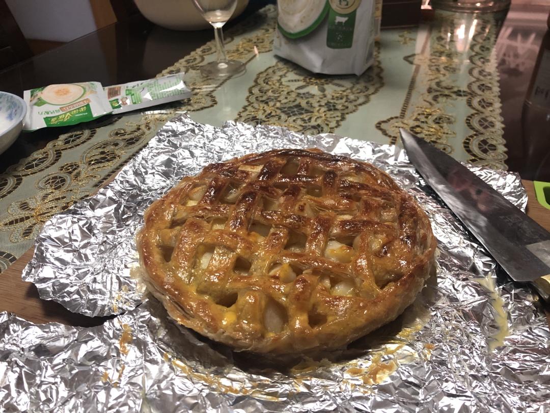 简易快手苹果派