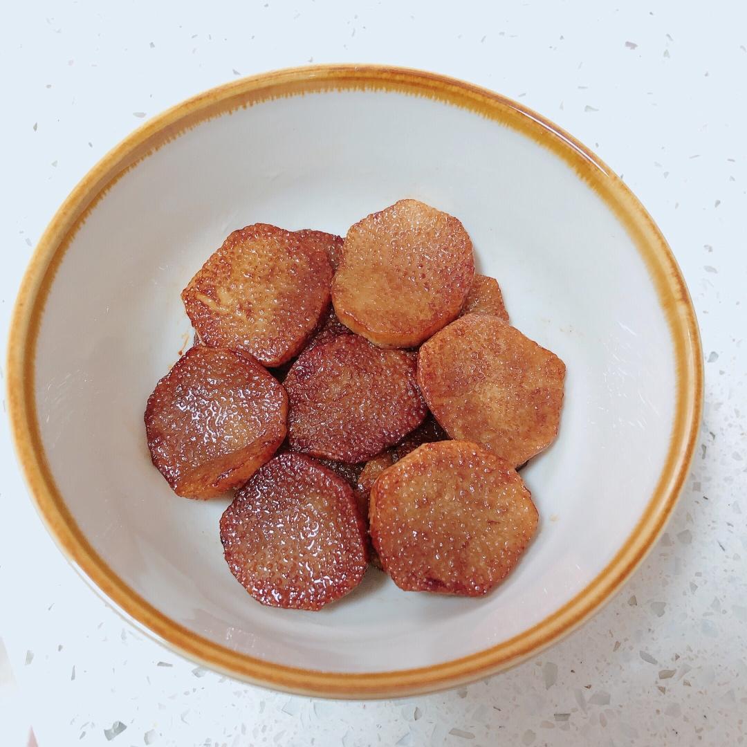 老板，来份煎山药。