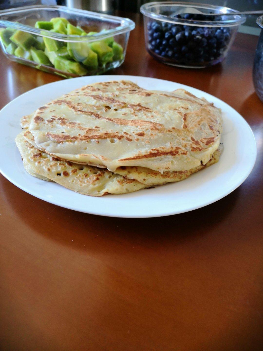 香蕉牛奶鸡蛋饼