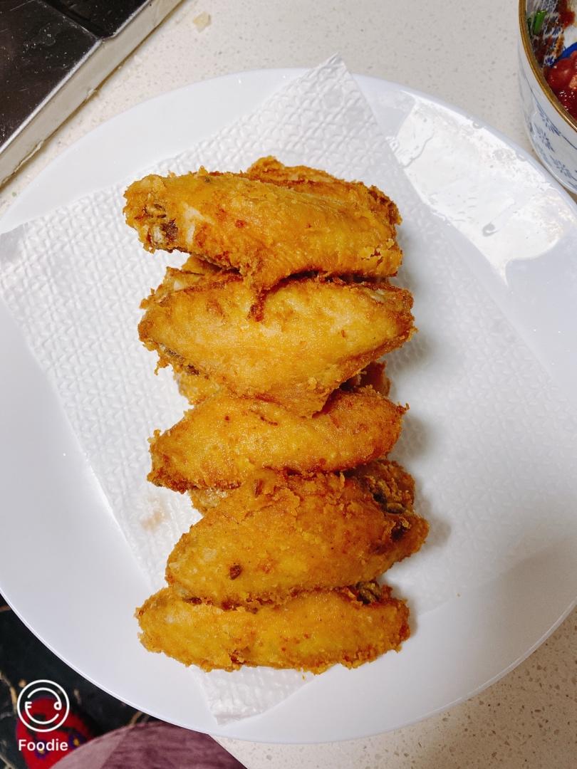 蒜香炸鸡翅