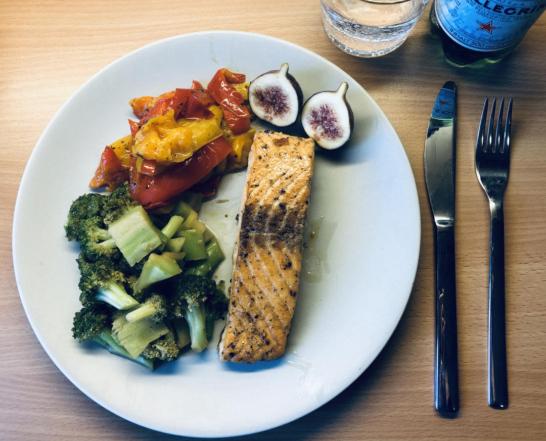 柠檬茴香嫩烤/煎三文鱼【喃猫料理日常】