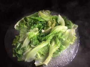 烫生菜（少油健康版）的做法 步骤2