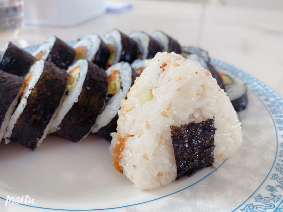 三角饭团寿司便当（寿司醋做法➕包饭团视频）