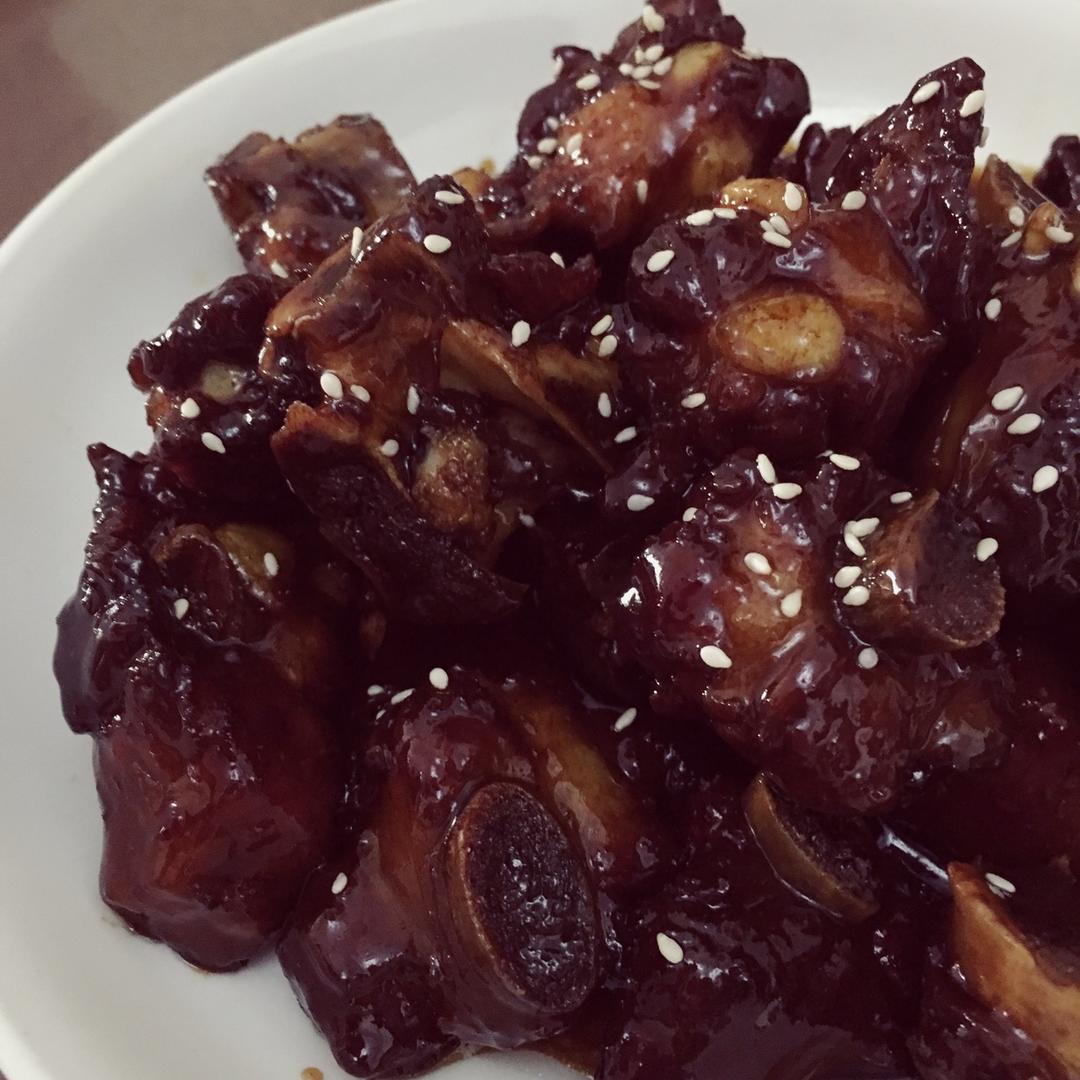 懒人版糖醋排骨