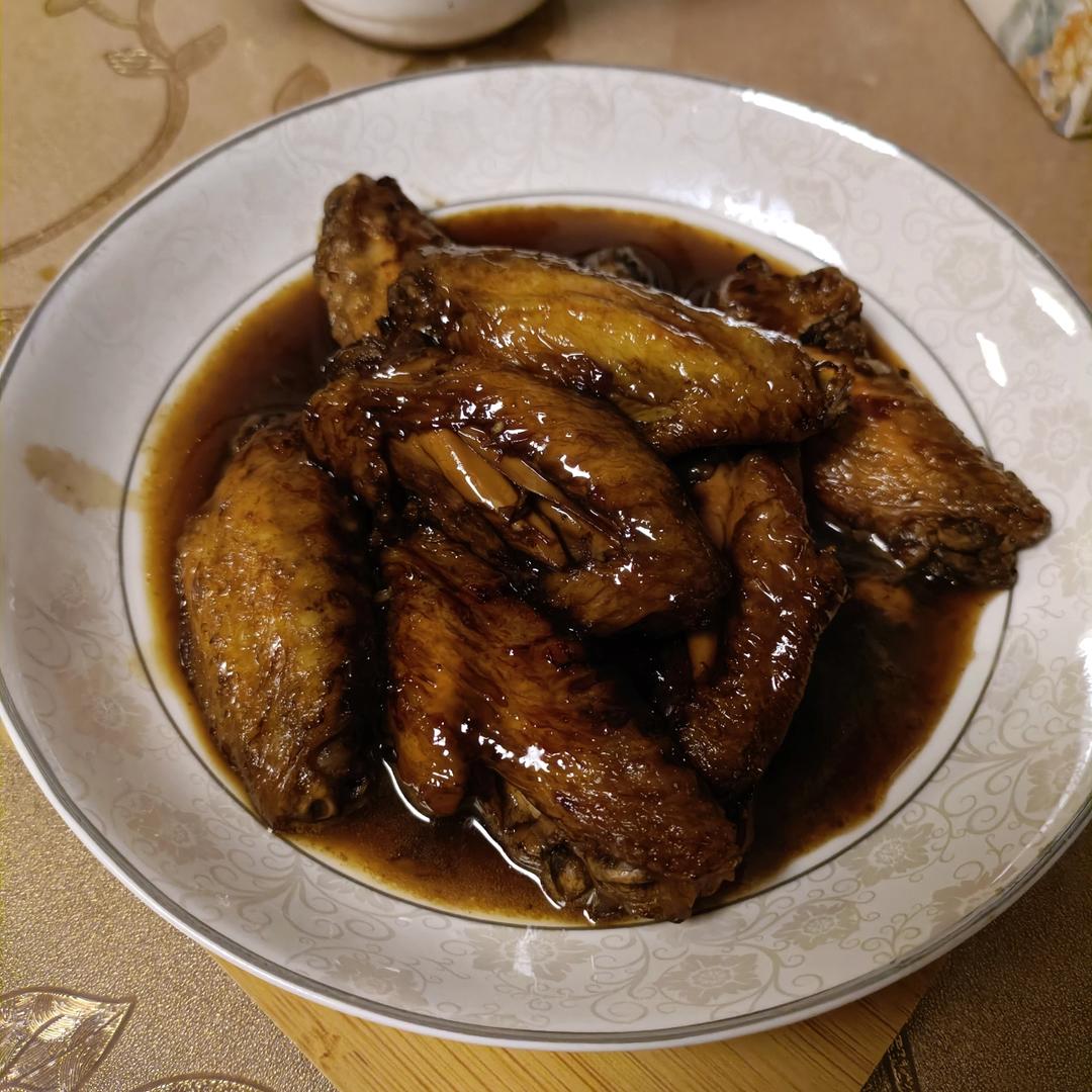 吮指可乐鸡翅｜空气炸锅版