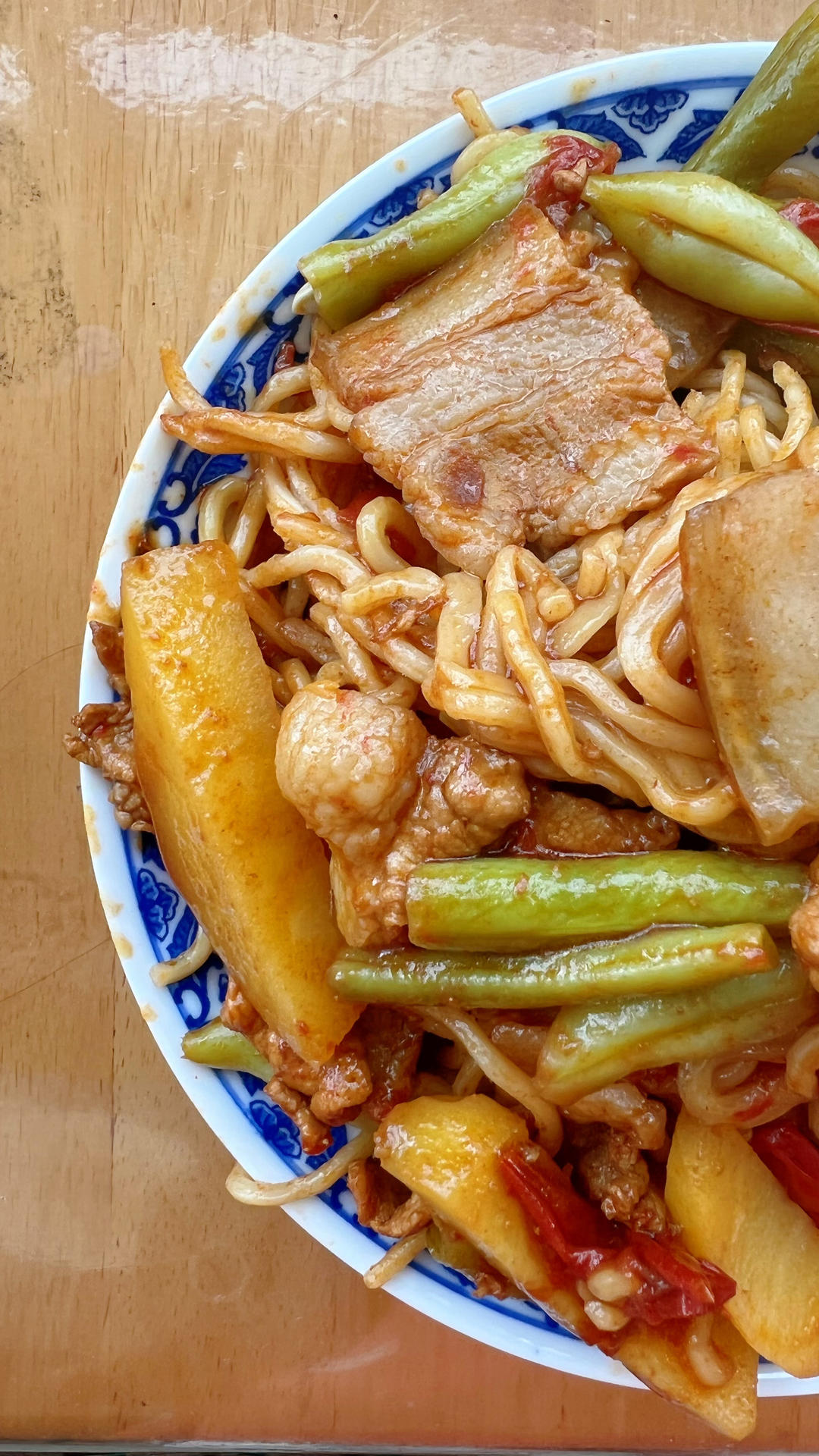 家庭版豆角焖面