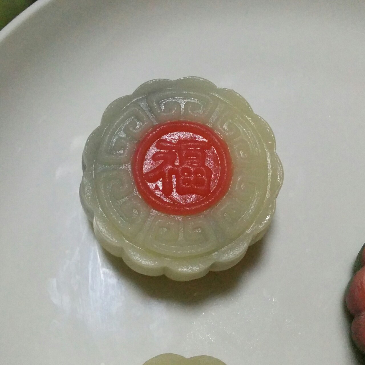 彩色冰皮月饼