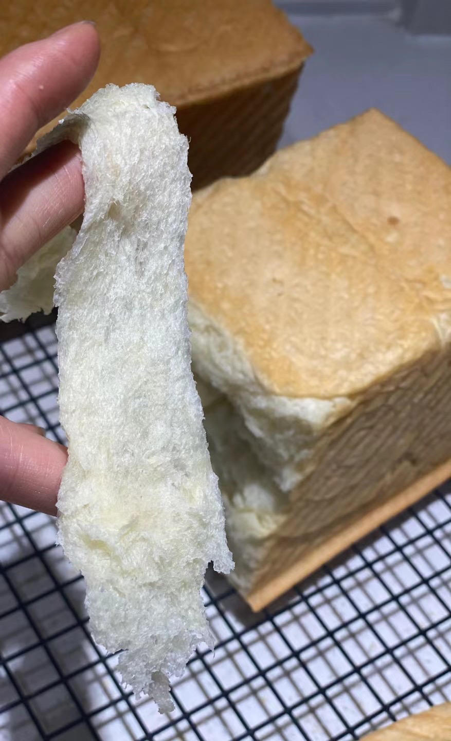 纯奶手撕吐司的做法 步骤1