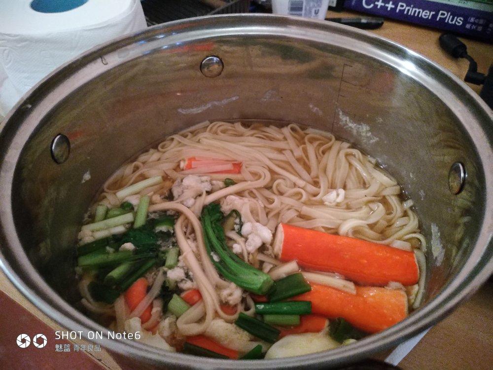懒人青菜挂面