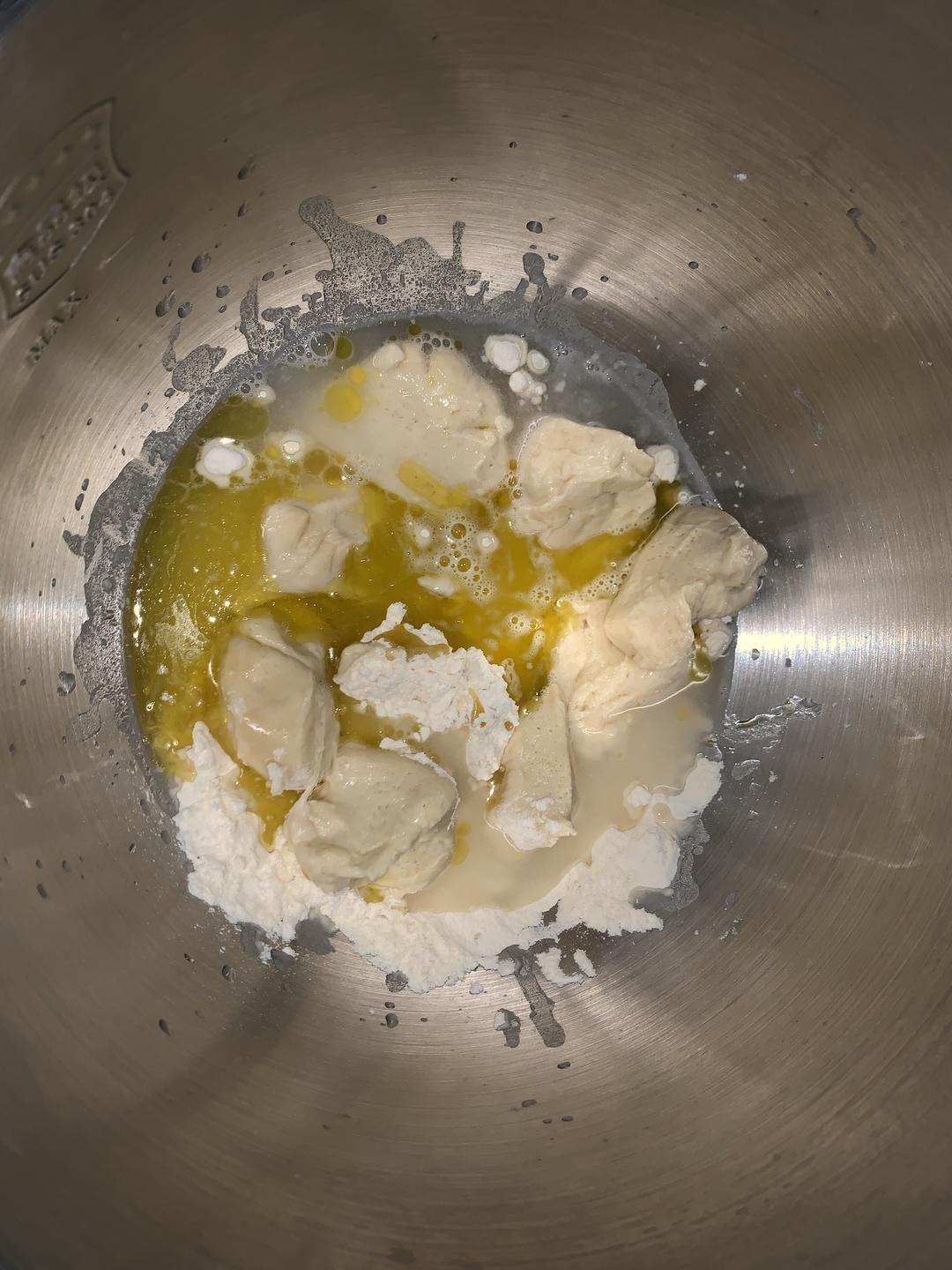 纯奶手撕吐司的做法 步骤1