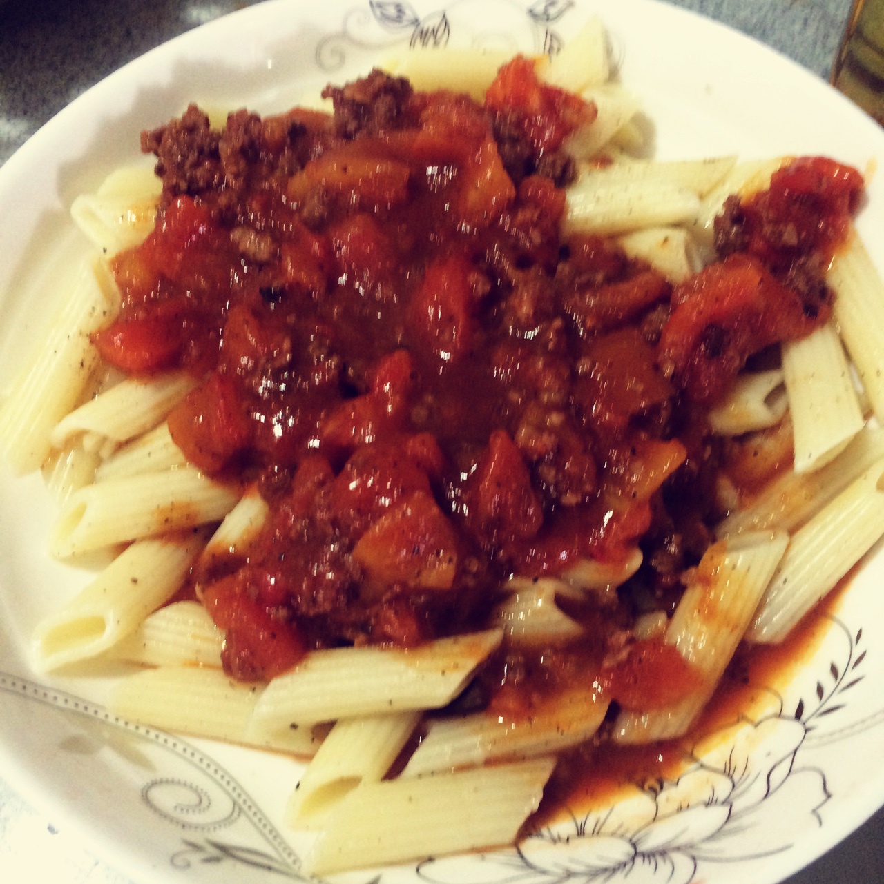 家庭100种意面｜番茄肉酱通心粉