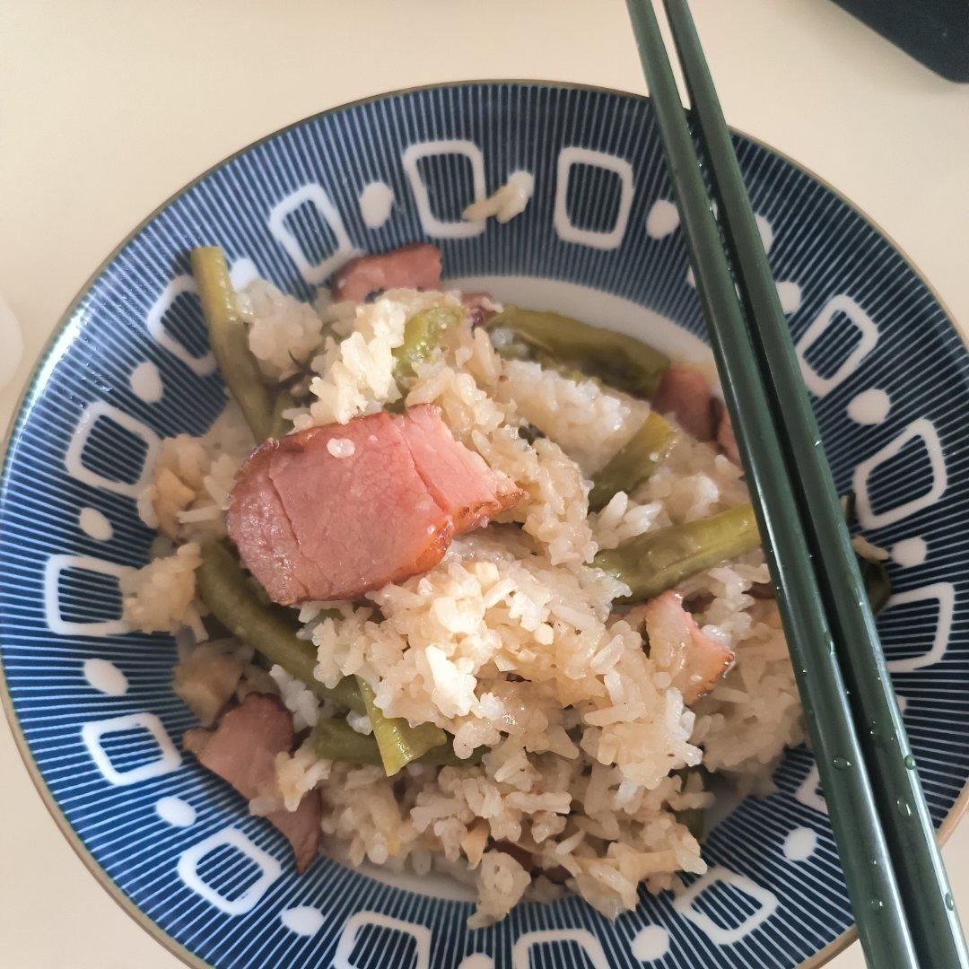 腊肉笋干饭