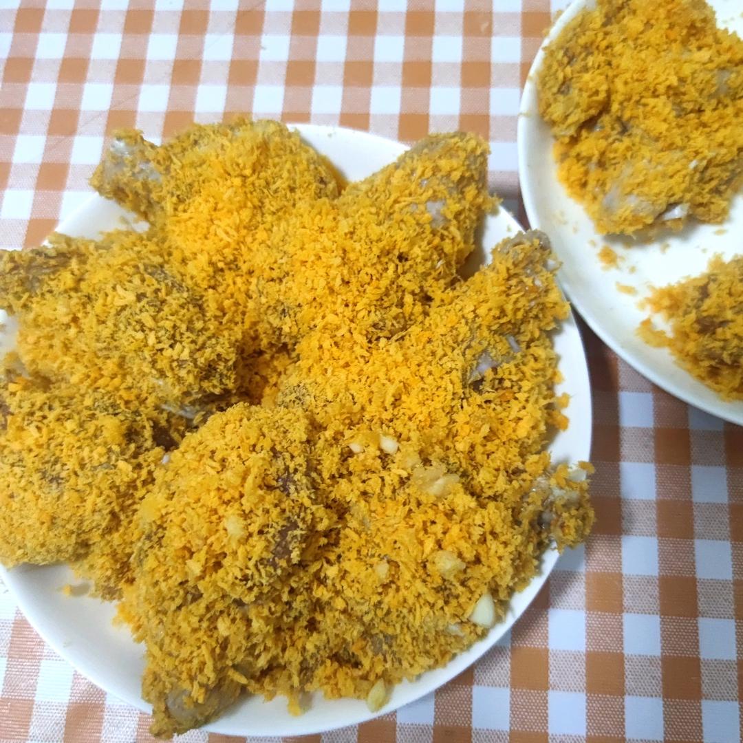 香艳蒜香炸鸡翅根（空气炸锅版）