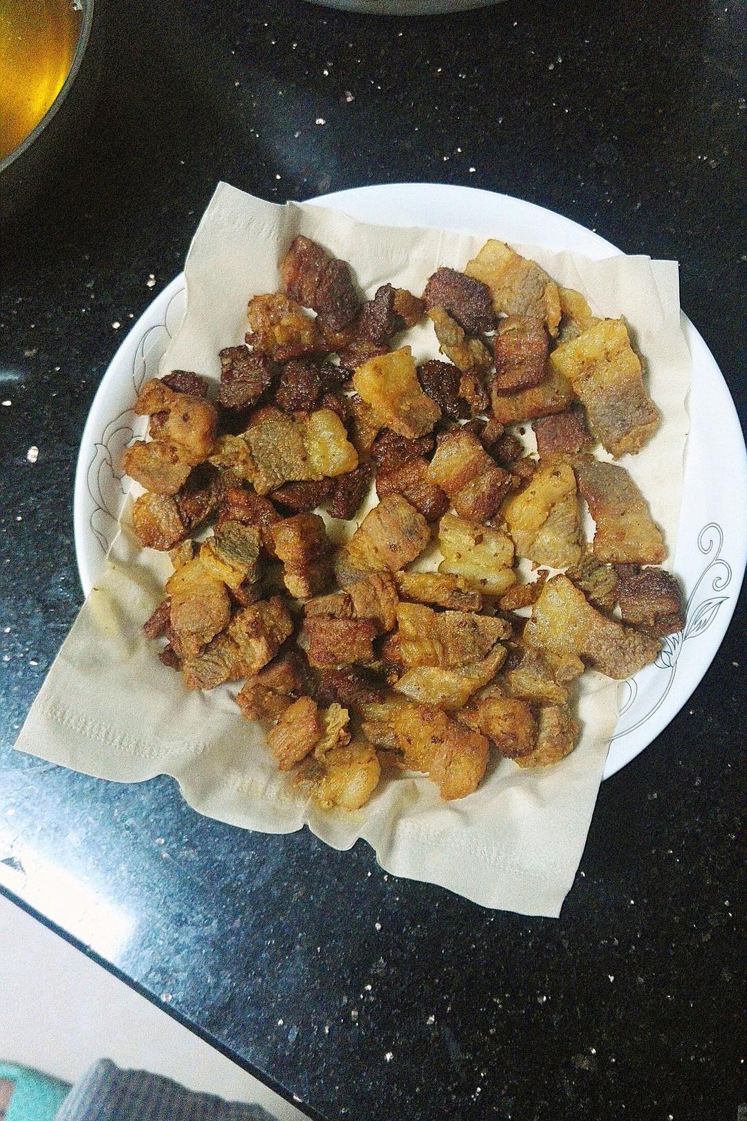 堂妈教你做青岛脂渣