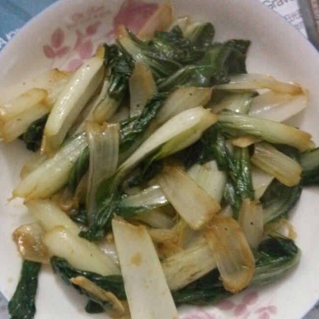 清炒小白菜