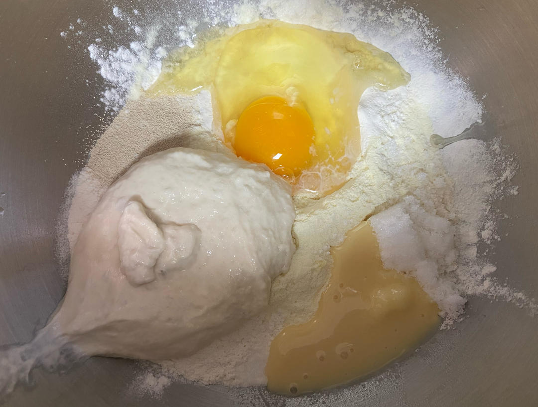 纯奶手撕吐司的做法 步骤1