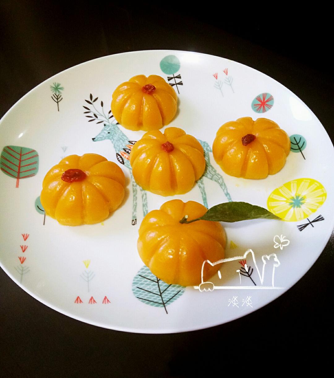 糯米豆沙小南瓜的做法