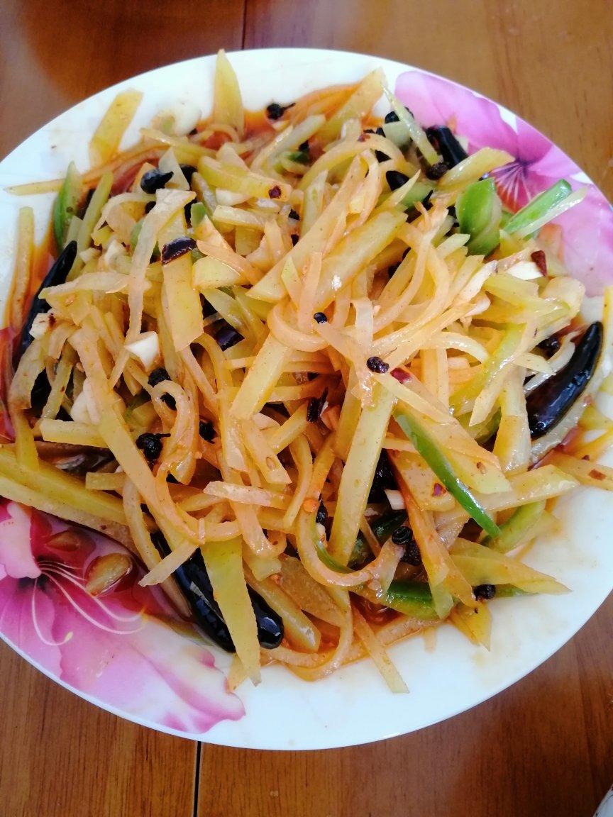 炝拌土豆丝