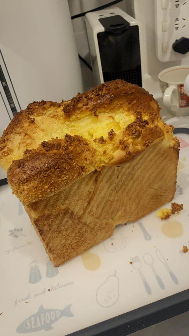 小美版椰蓉面包吐司