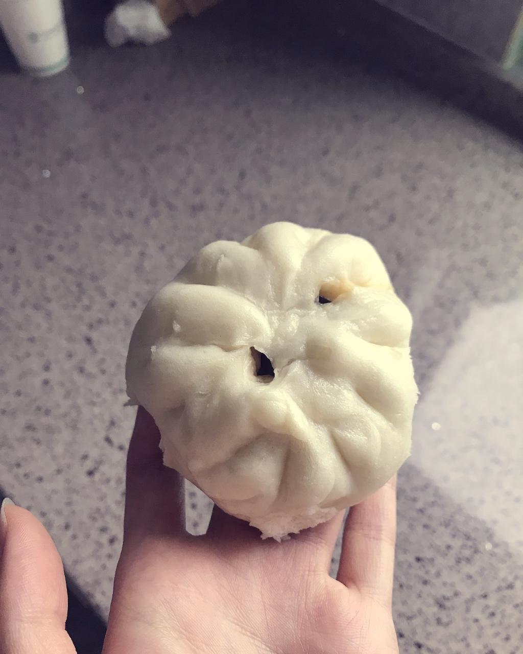 手工包子（肚脐包）