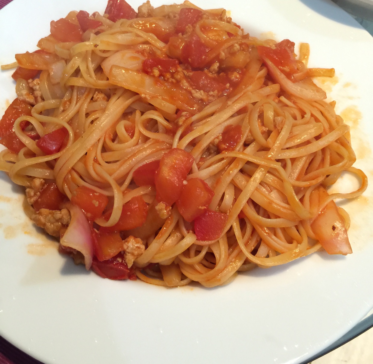 番茄肉酱意大利面