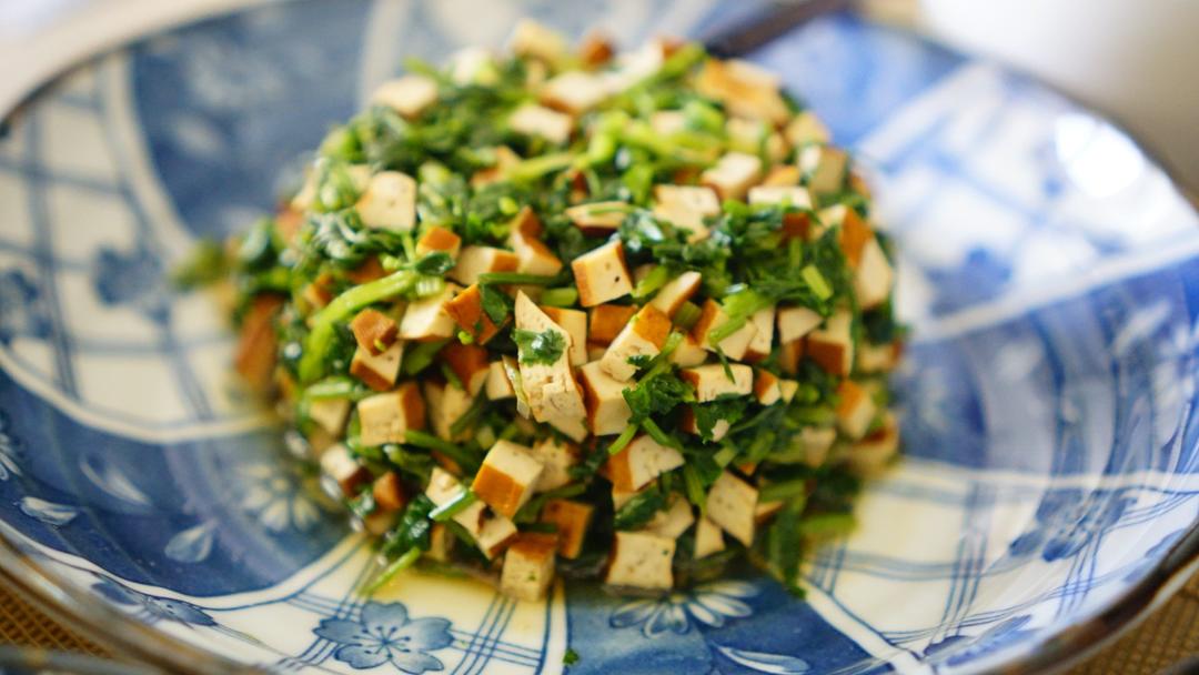 香干拌香菜