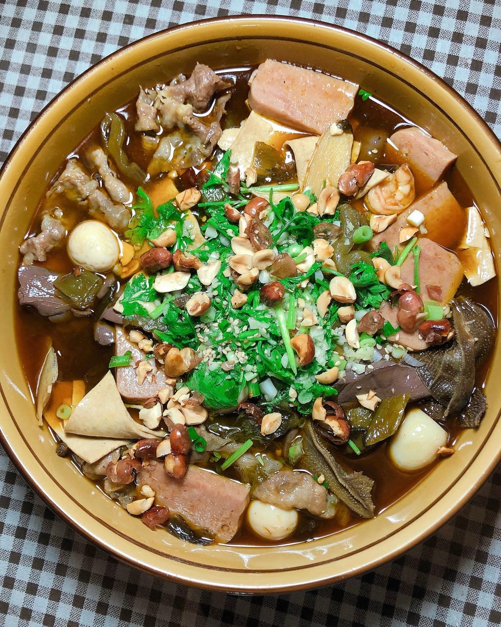 天晴晴天zz做的堂妈小厨——毛血旺