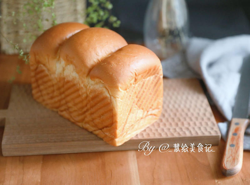 纯奶手撕吐司的做法 步骤1