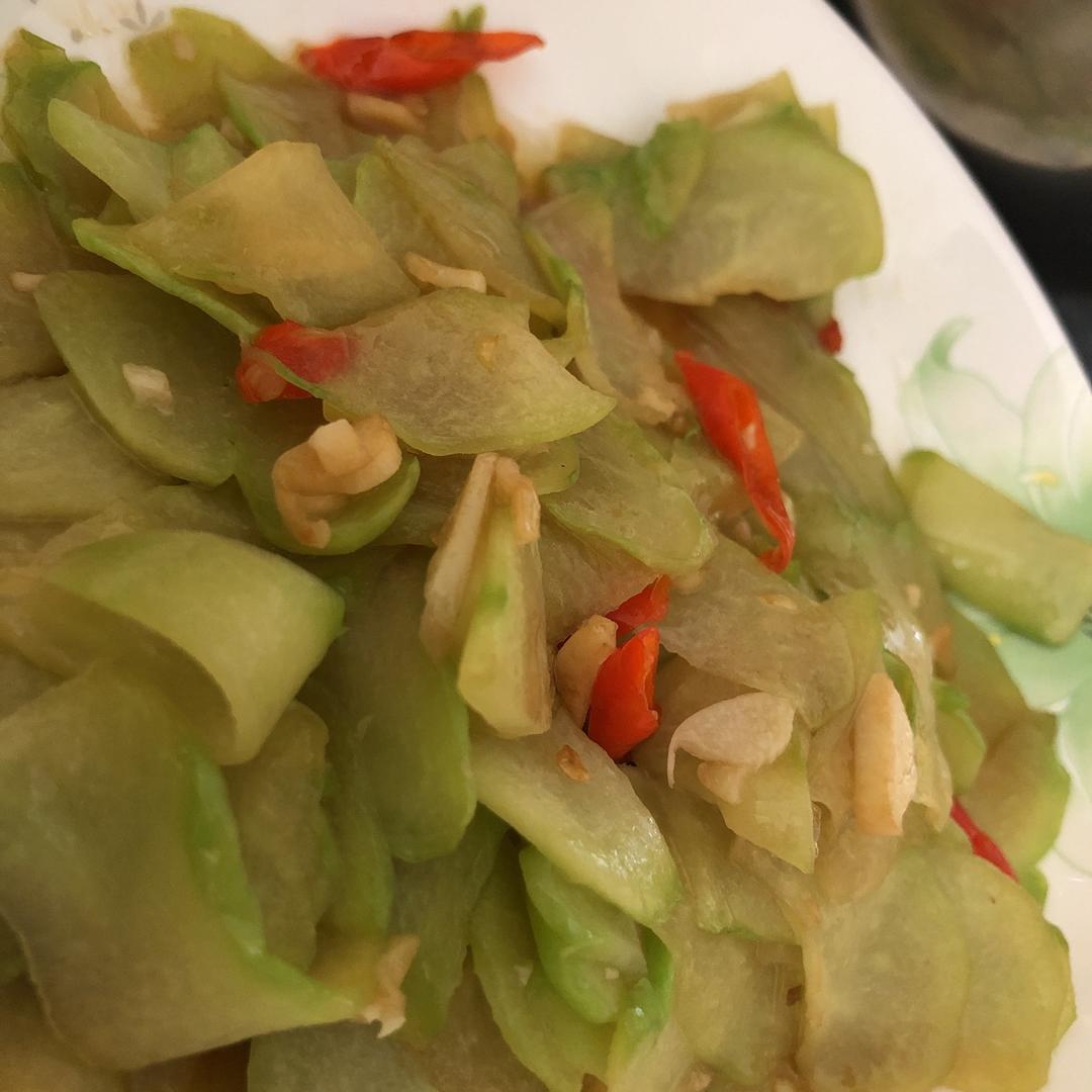 清炒佛手瓜