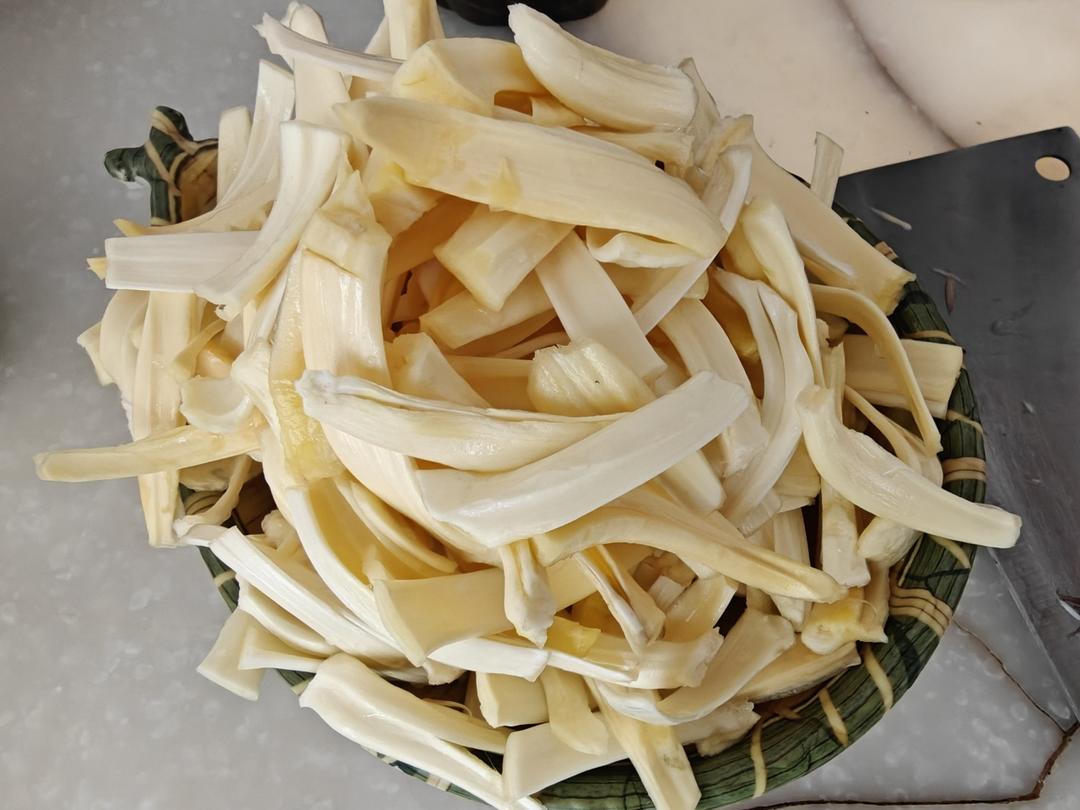 清炒菠萝蜜丝