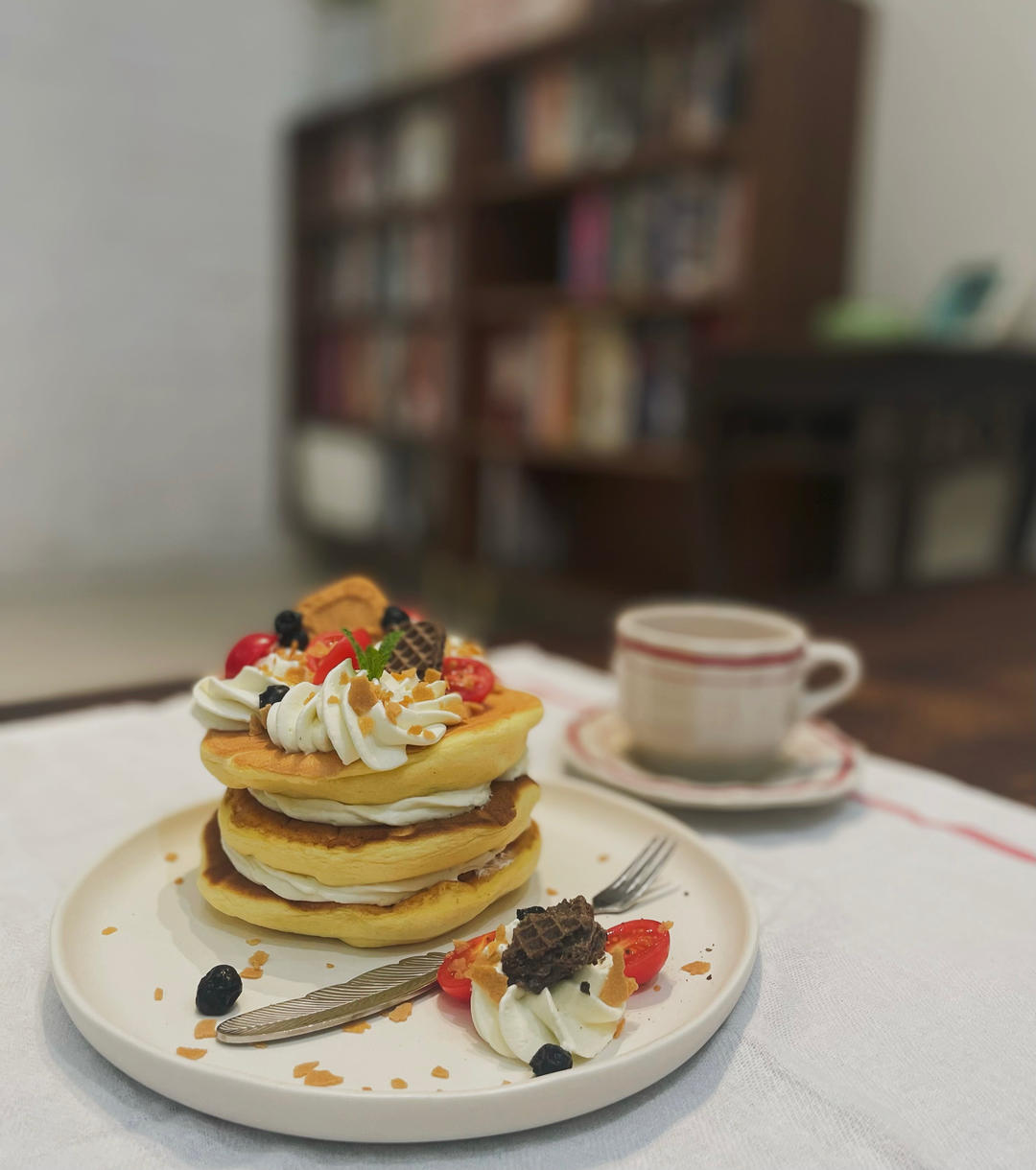 10分钟搞定网红舒芙蕾松饼🥞超松软『步骤详细附视频』『平底锅美食』