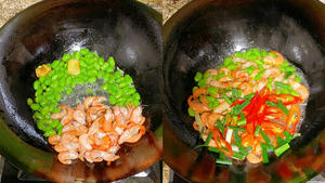 河虾炒毛豆米的做法 步骤3