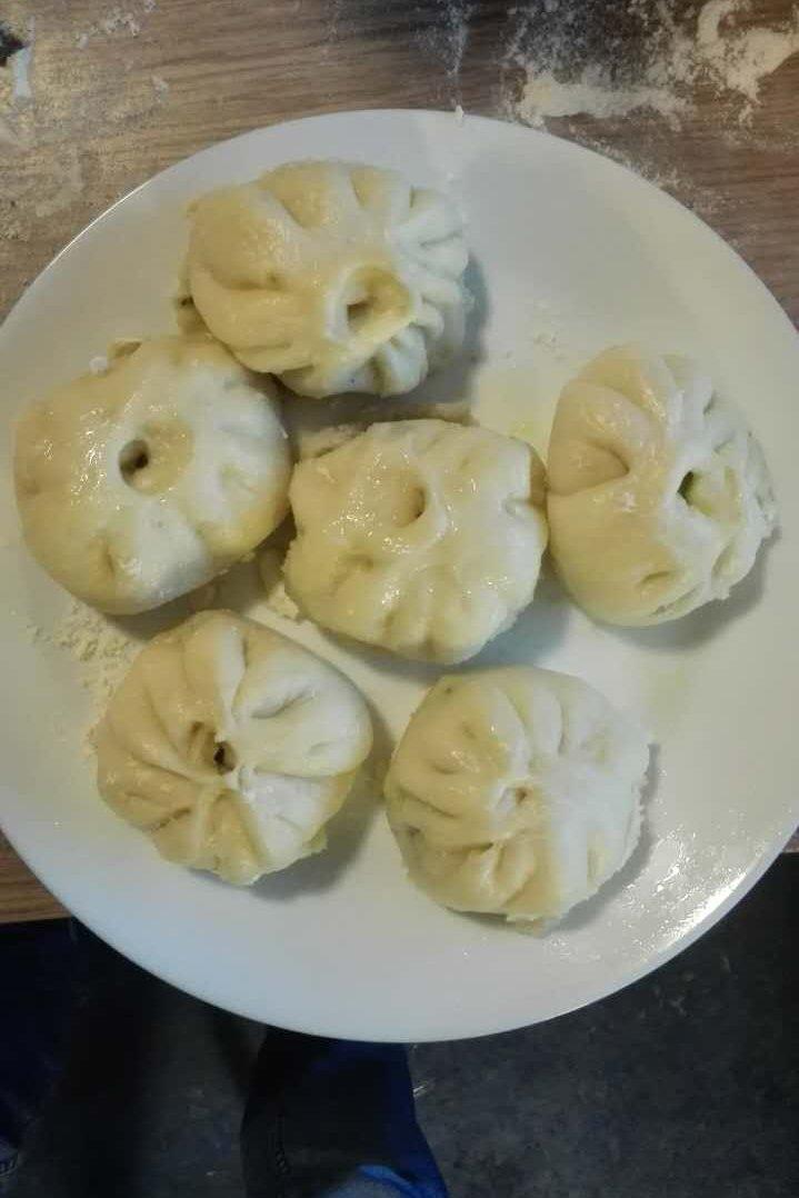 胡萝卜木耳鸡蛋素包子