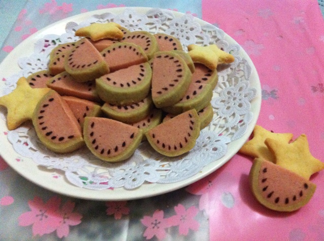 西瓜饼干