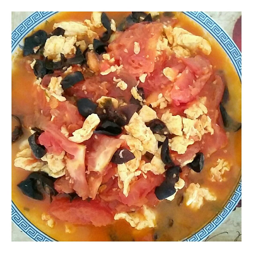 木耳西红柿炒鸡蛋