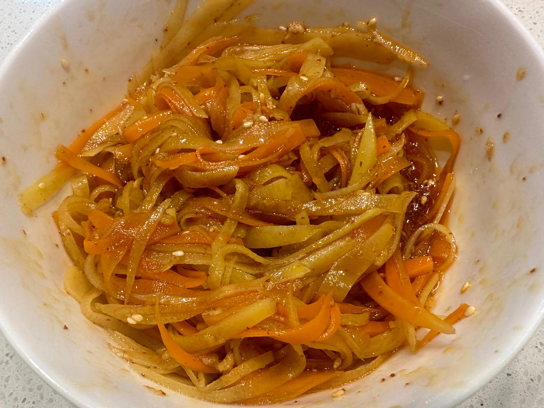 香辣开胃的凉拌土豆丝
