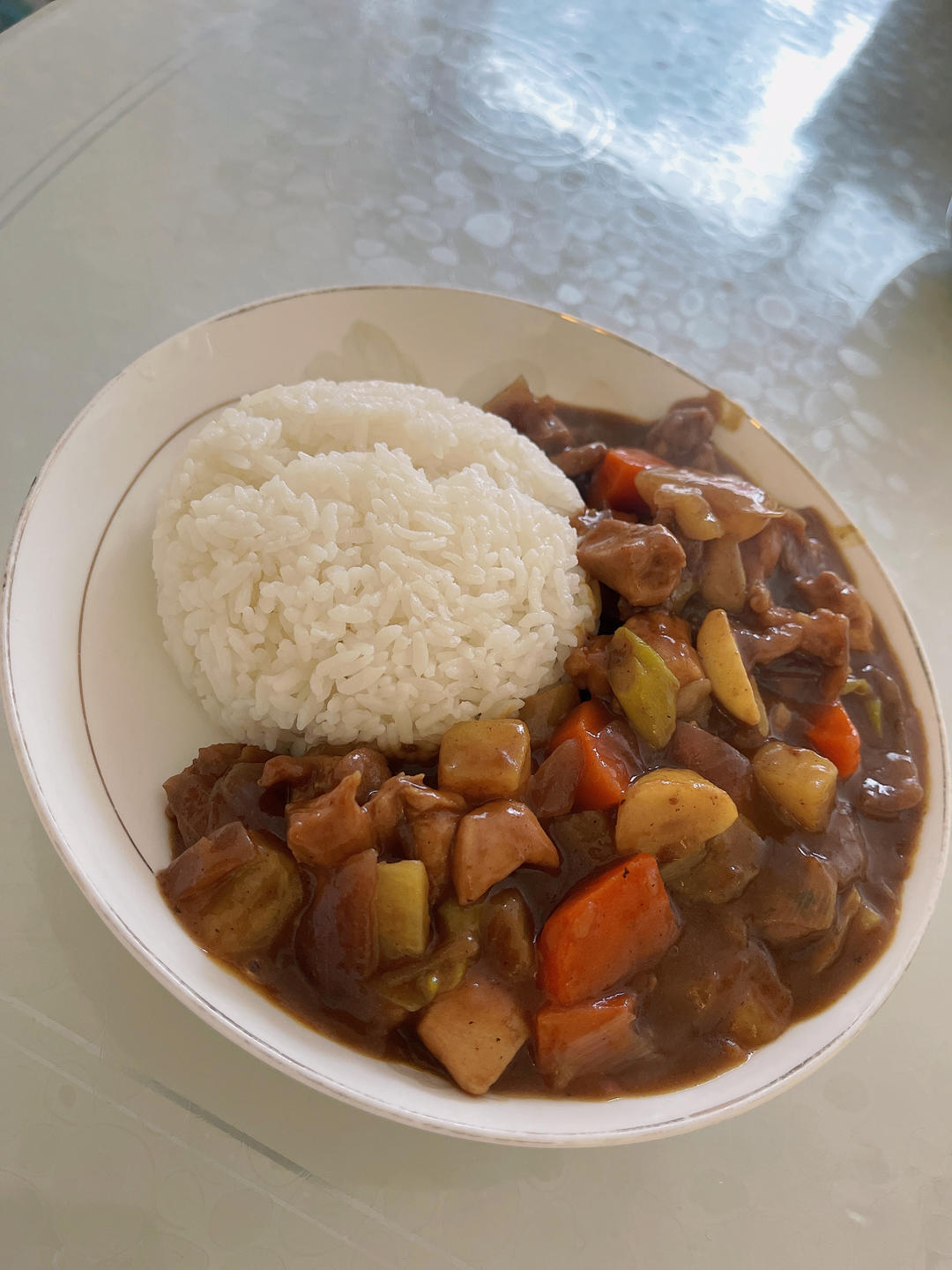 咖喱鸡肉饭