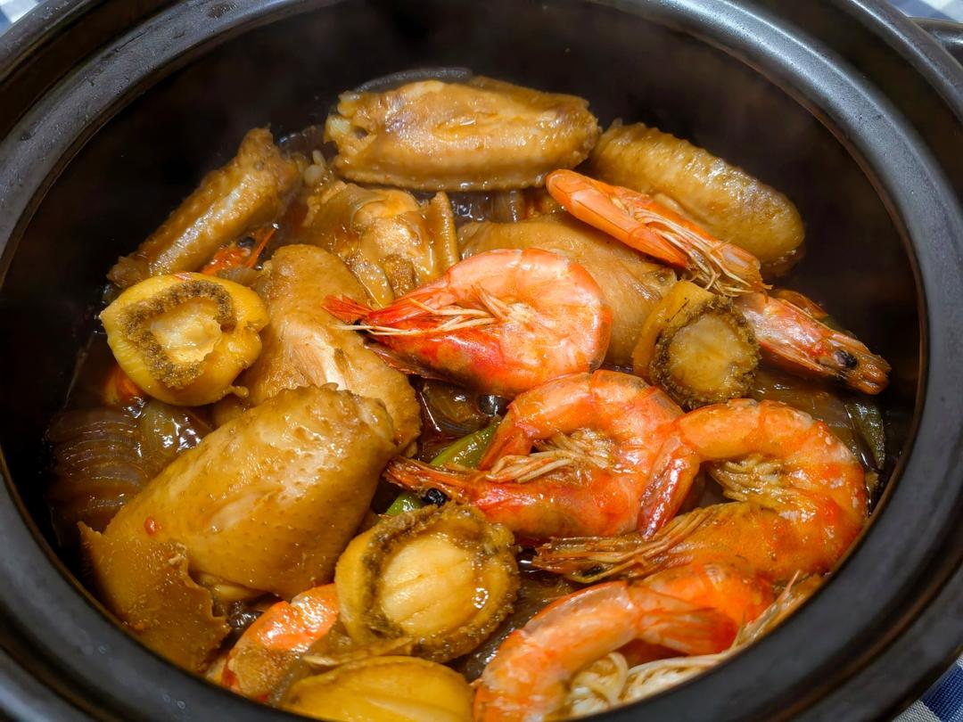 鲍鱼鸡翅煲（家庭版）