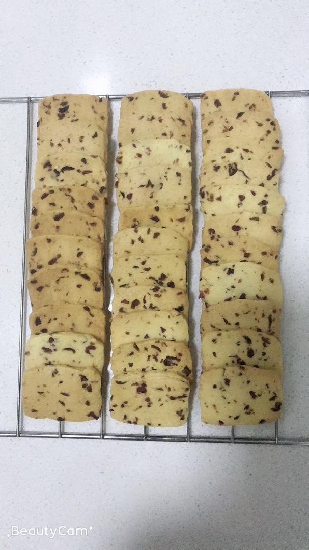 低糖少油版蔓越莓饼干