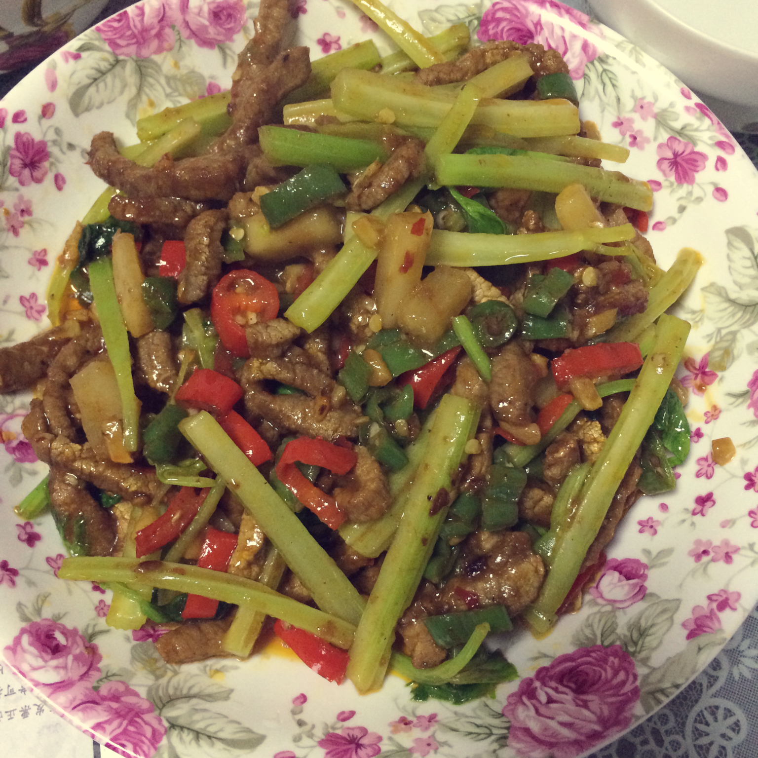 小炒牛肉