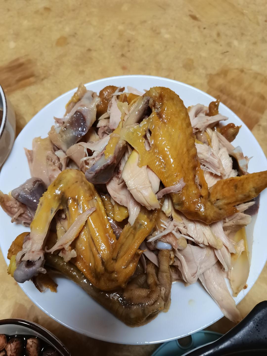 家常版盐焗鸡 做法简易 皮脆肉嫩