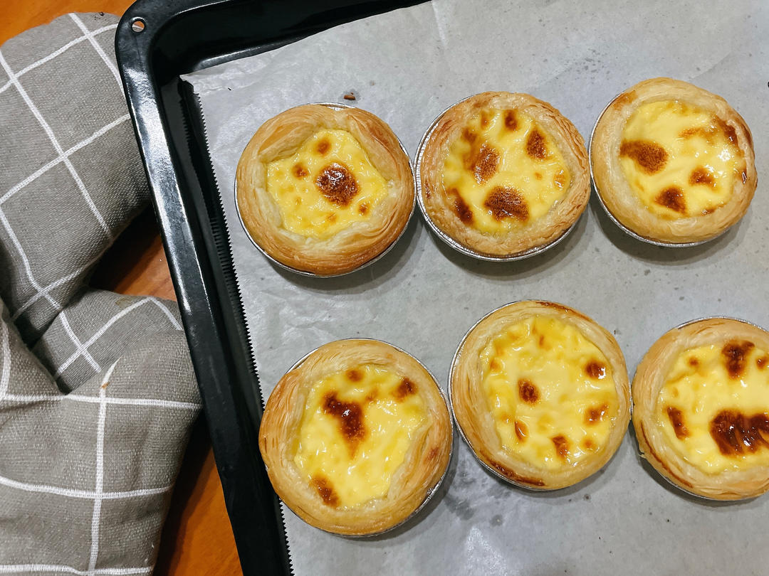 教你做和KFC一样超级好吃的【葡式蛋挞】，吃了根本就停不下来吖