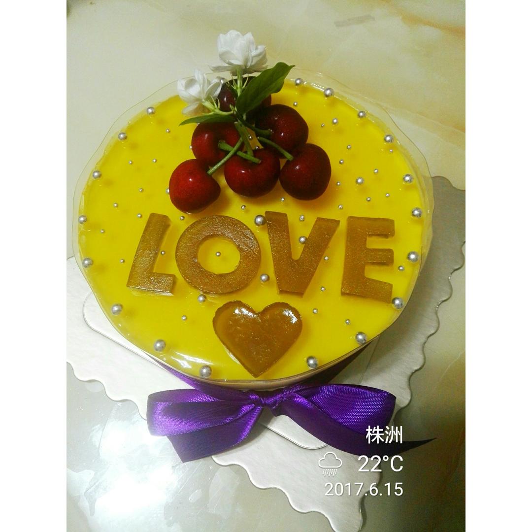 芒果纯酸奶慕斯