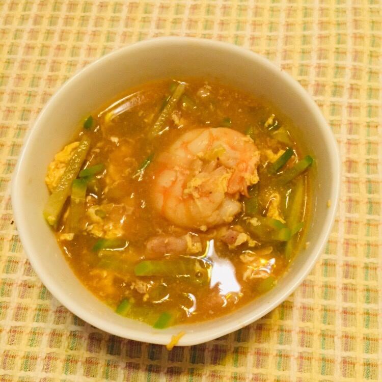 青萝卜丝咸汤