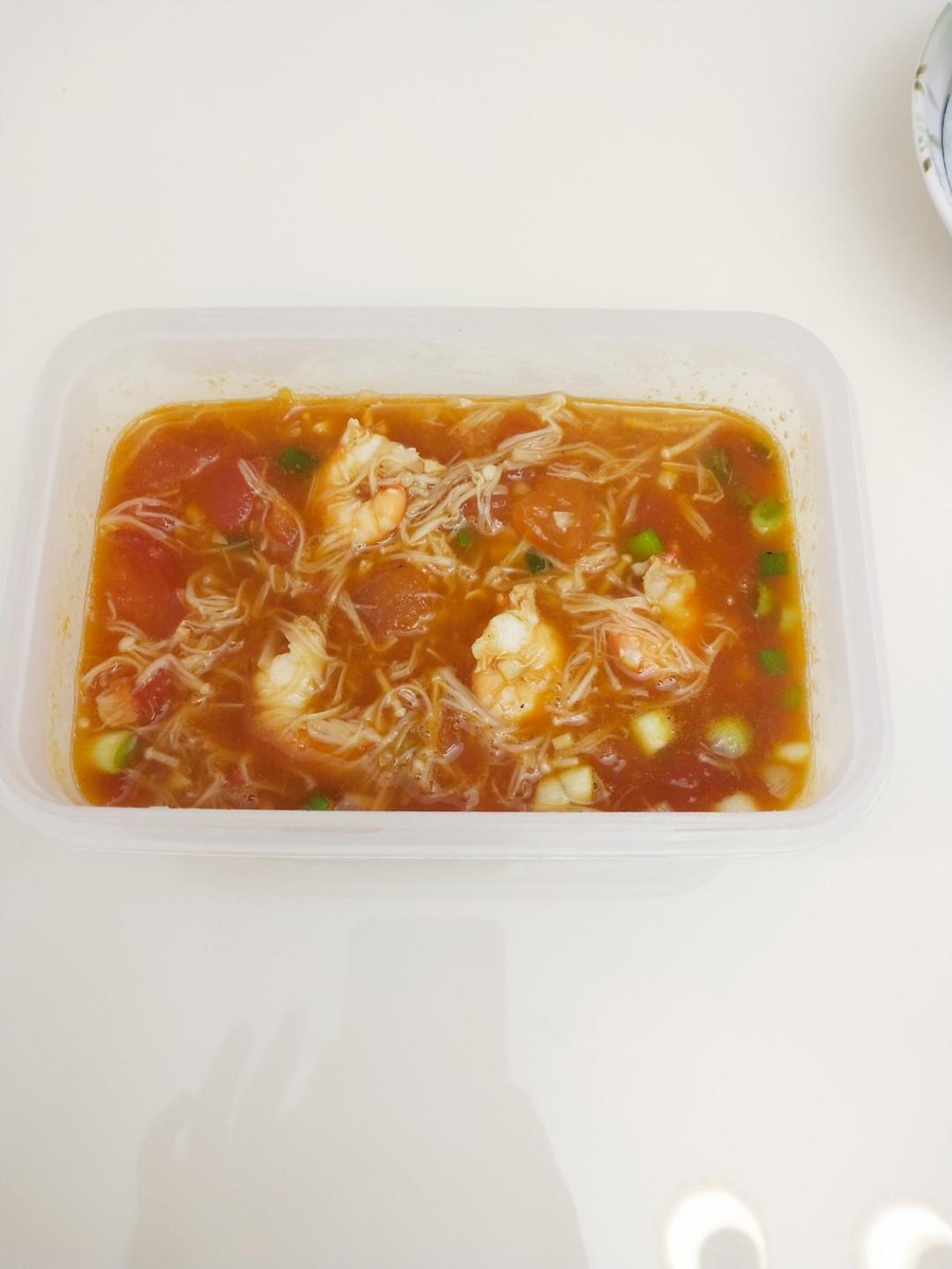 连吃三天都不过瘾‼️巨好喝番茄金针菇肥牛汤