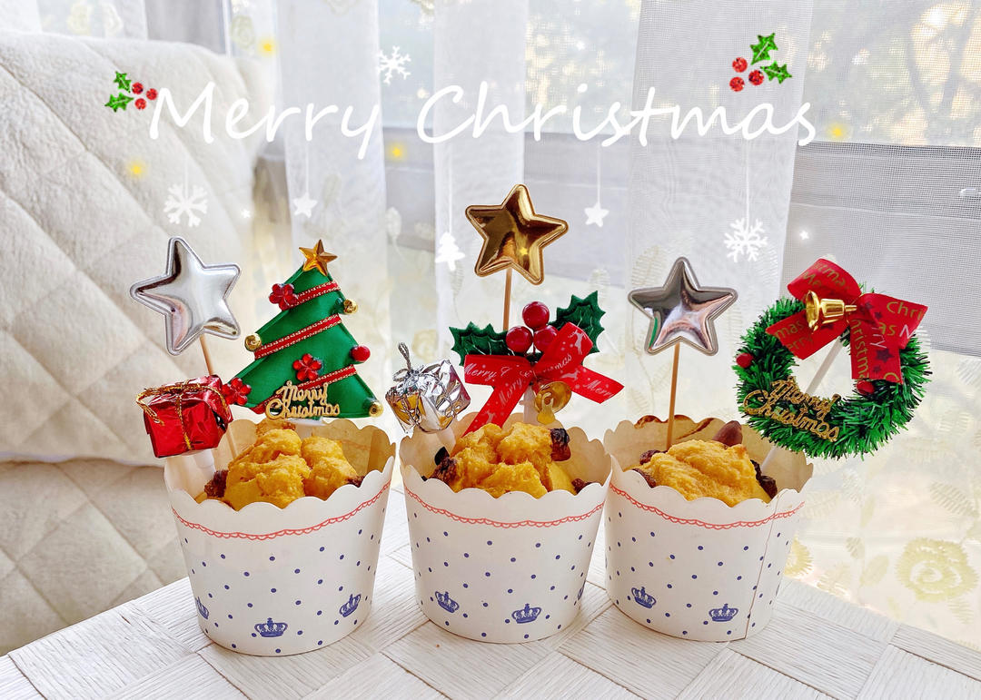 少女心的香蕉蔓越莓玛芬