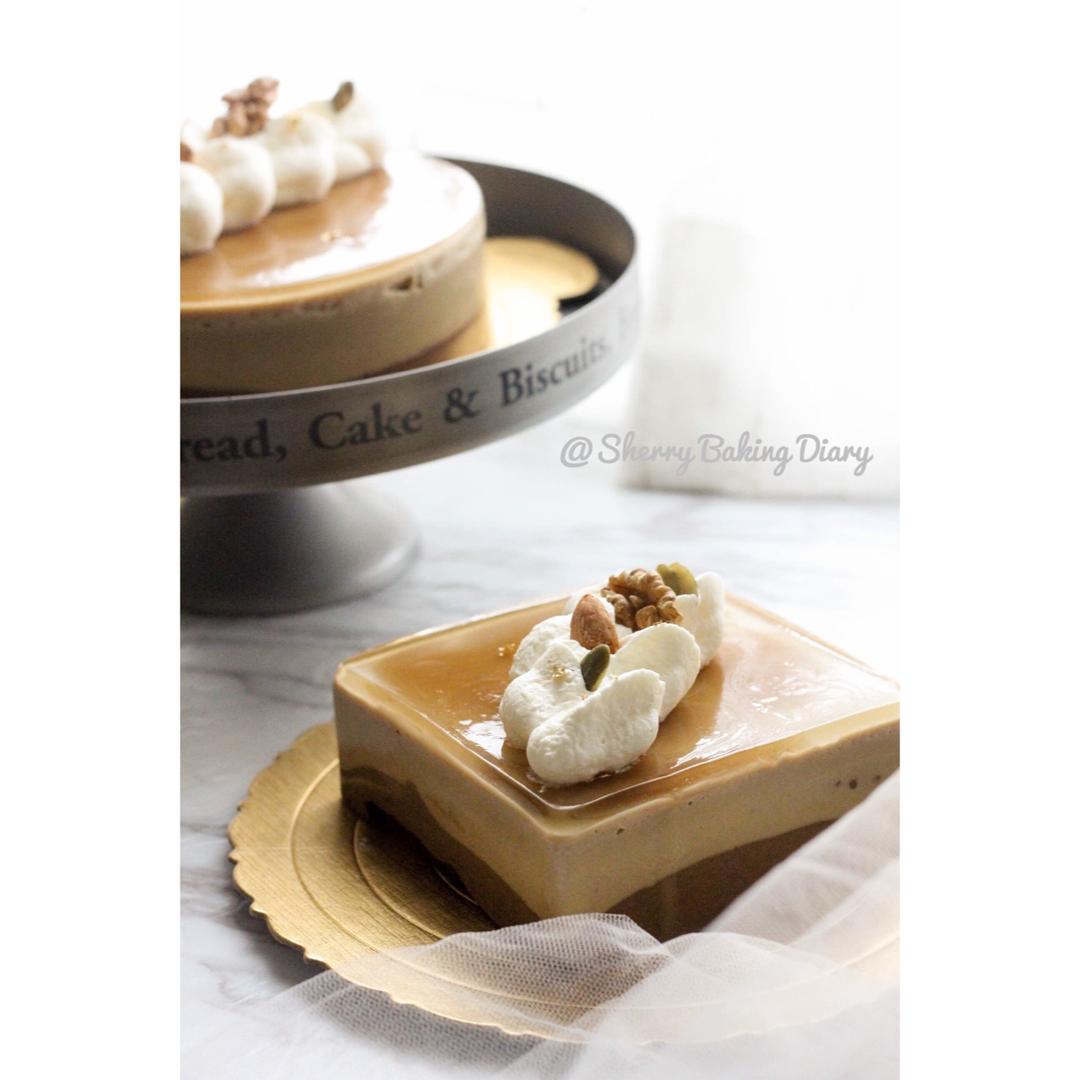 <熊谷裕子>咖啡巧克力巴伐利亚奶冻